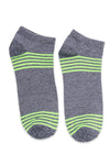 Men's Ankle Socks - Green & Grey