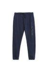 Men Branded Trouser - Navy