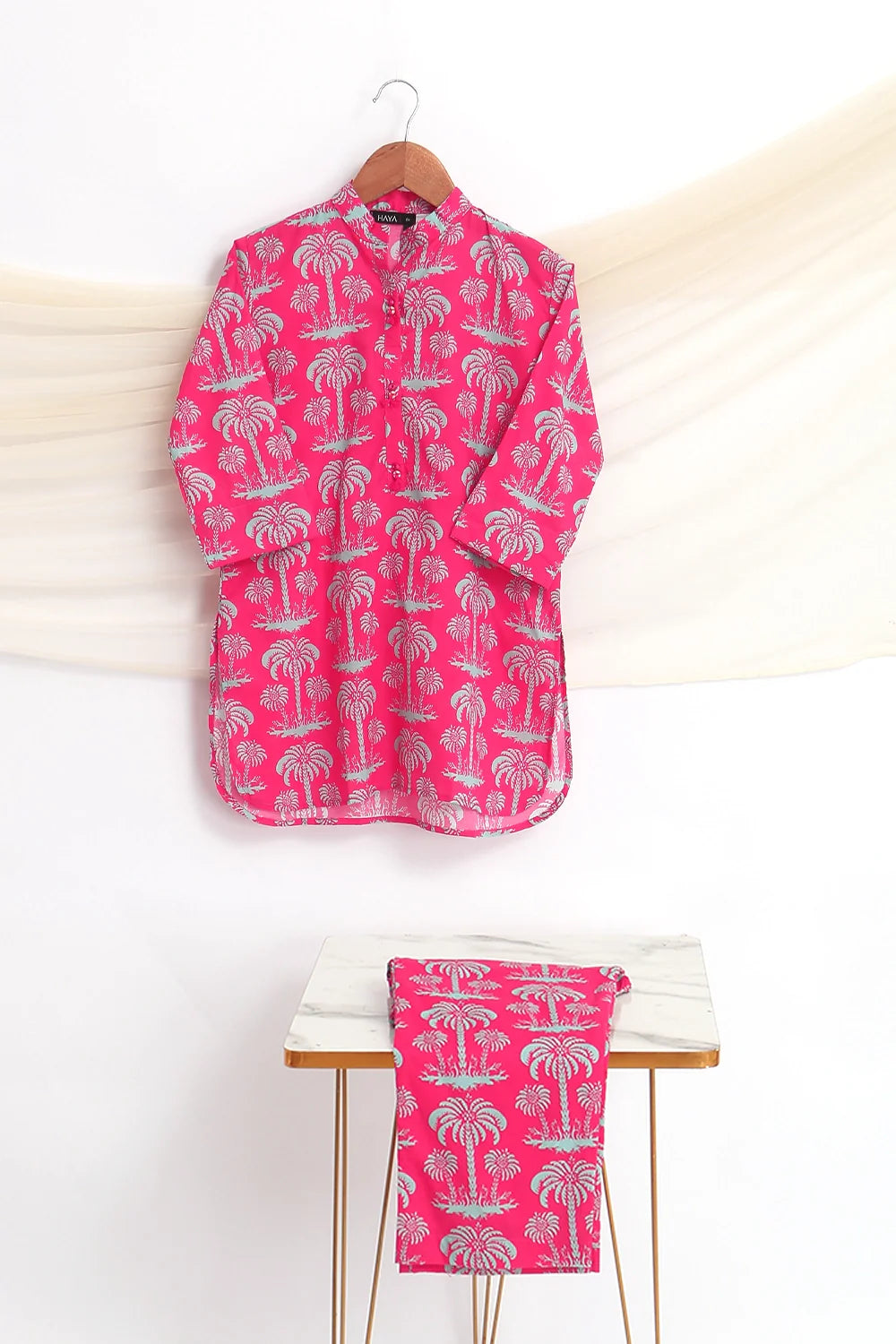 2 PIECE LAWN FUSION SUIT