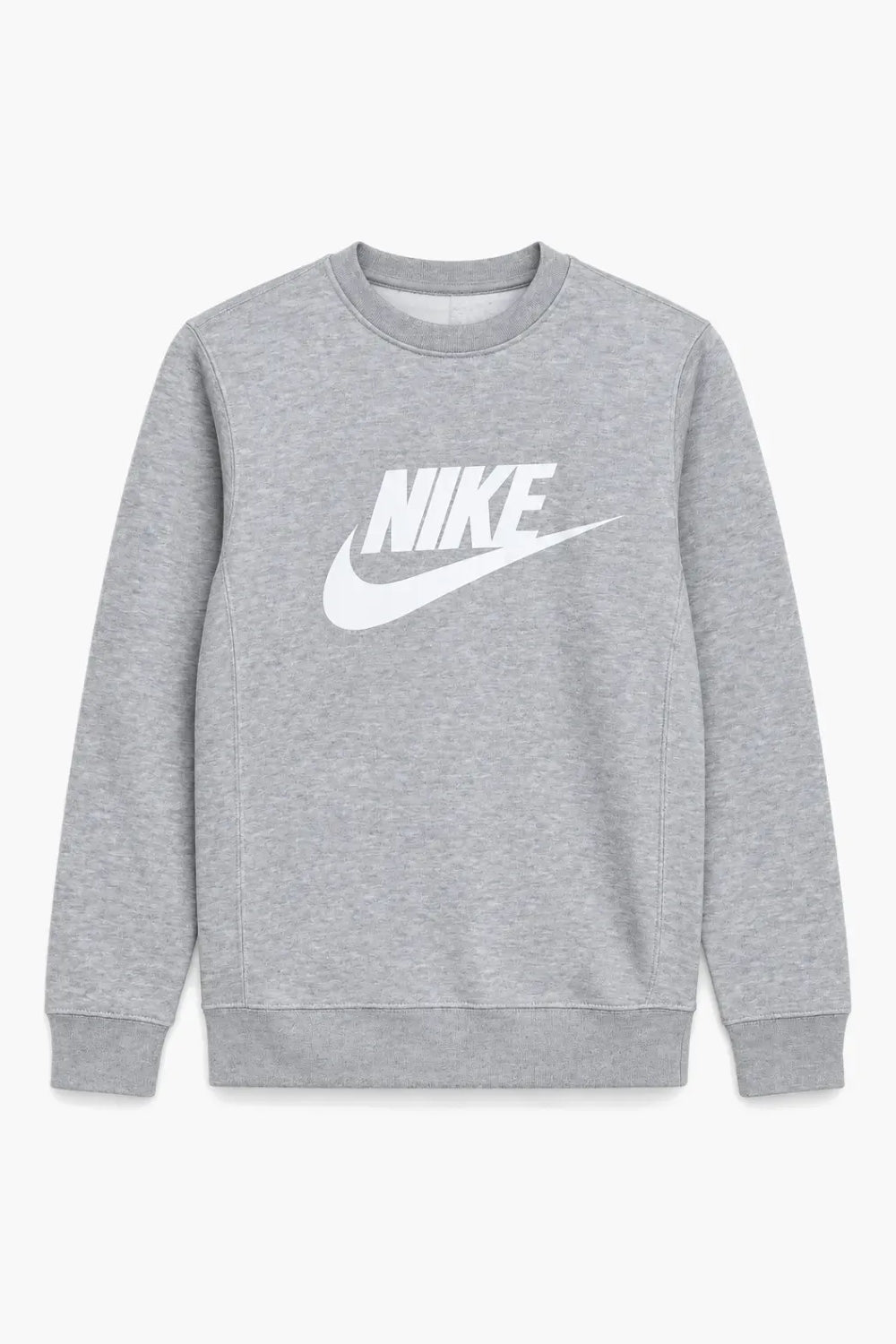 Men Branded Fleece Sweatshirt - Grey