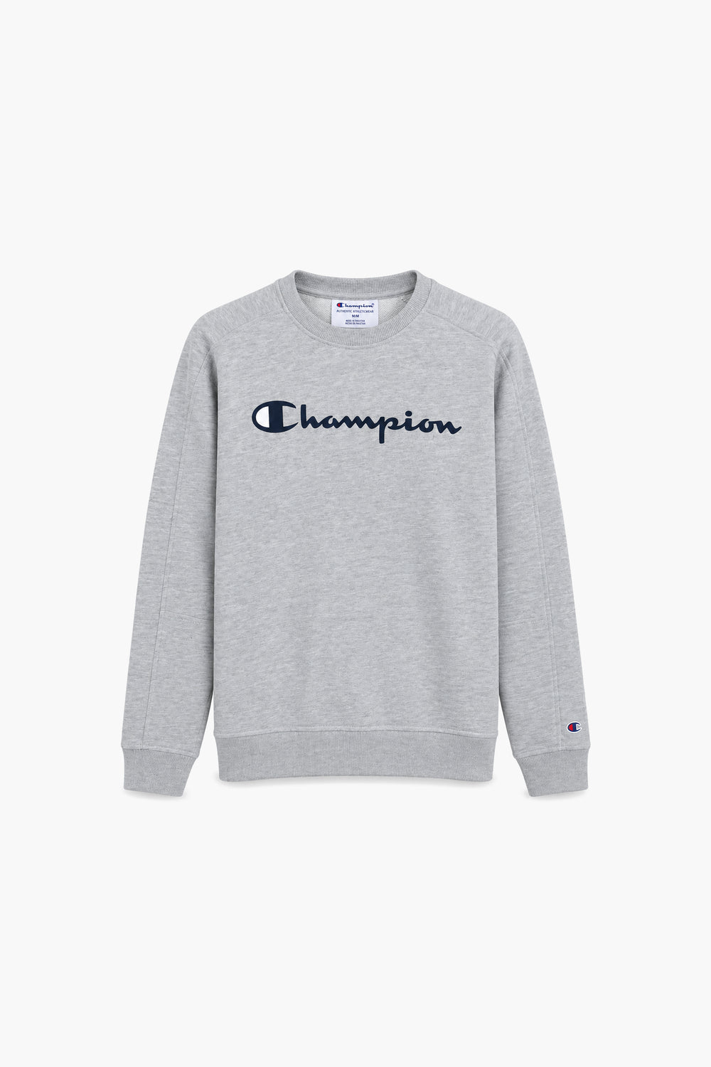 Men Breanded Fleece Sweatshirt - Grey