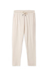 Women Branded Trouser - Cream