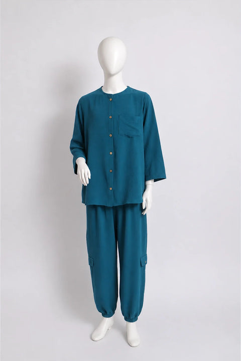 2 PIECE CRINKLE CO-ORD SUIT
