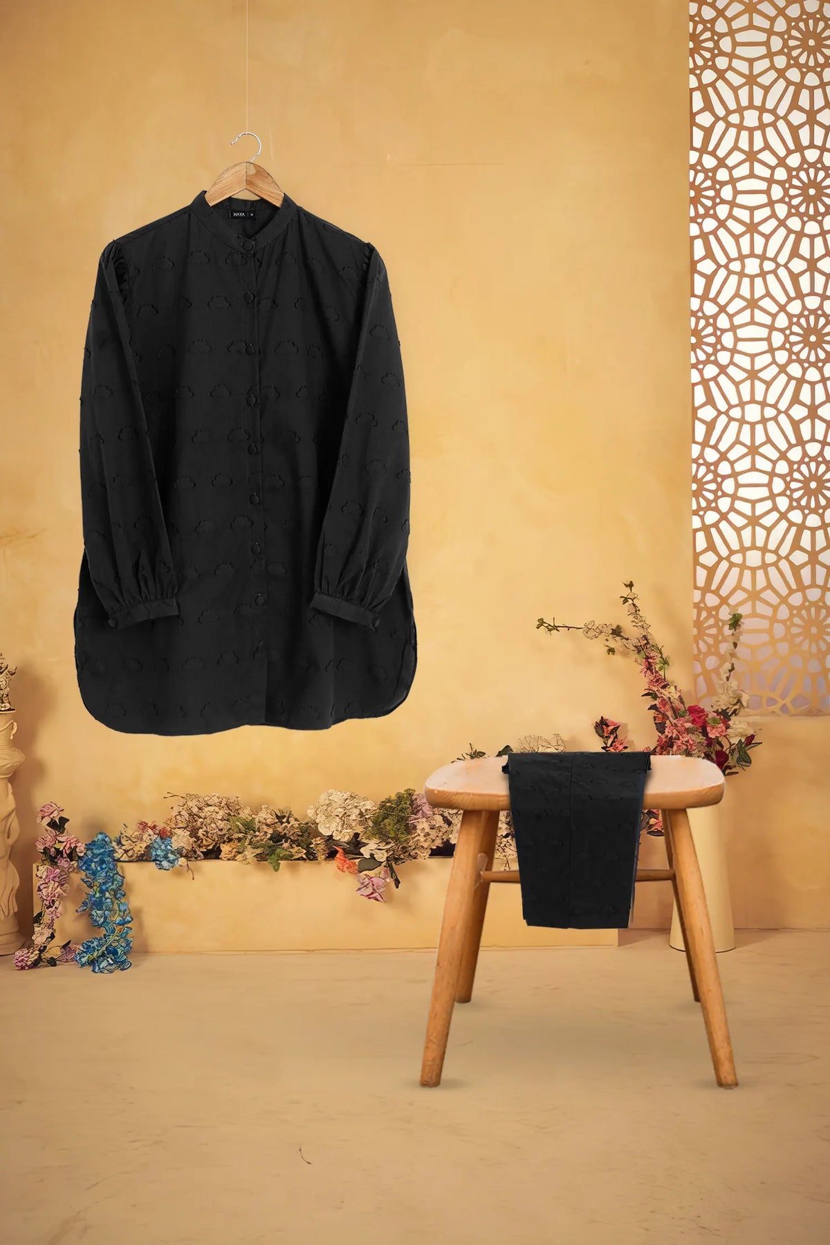 2 PIECE PRINTED JACQUARD SUIT