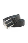 Men Leather Belt - Black