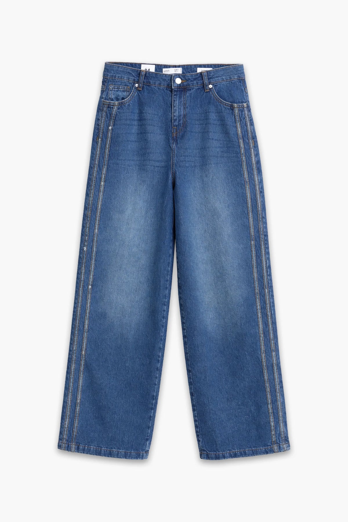 Wide Leg Denim Pant