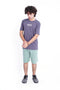 Men Branded Graphic Tee - D/Grey