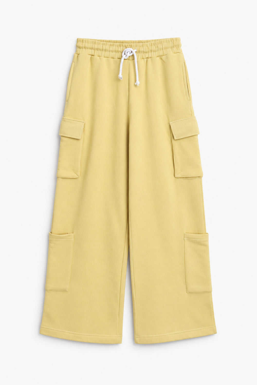 Women Branded Cargo Pajama - Yellow