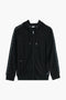 Women Branded  Hoodie Zipper - Black