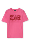 Women's Graphic T-Shirt WT24#25 - Pink