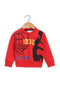 Boys Graphic Sweatshirt (Brand: Zara) - Red