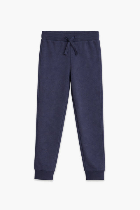 Boys Branded Fleece Trouser - Navy