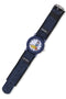 Girls Polyester Belt Fancy Watch - Navy