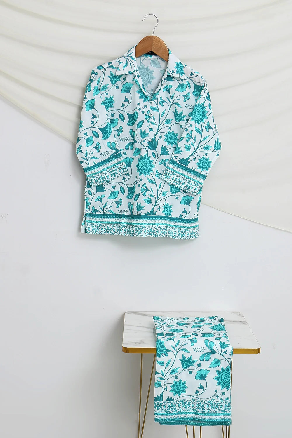 2 PIECE LAWN FUSION SUIT