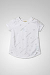 Girls Branded Graphic T-Shirt - White