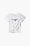 Girls Branded Graphic T-Shirt - White