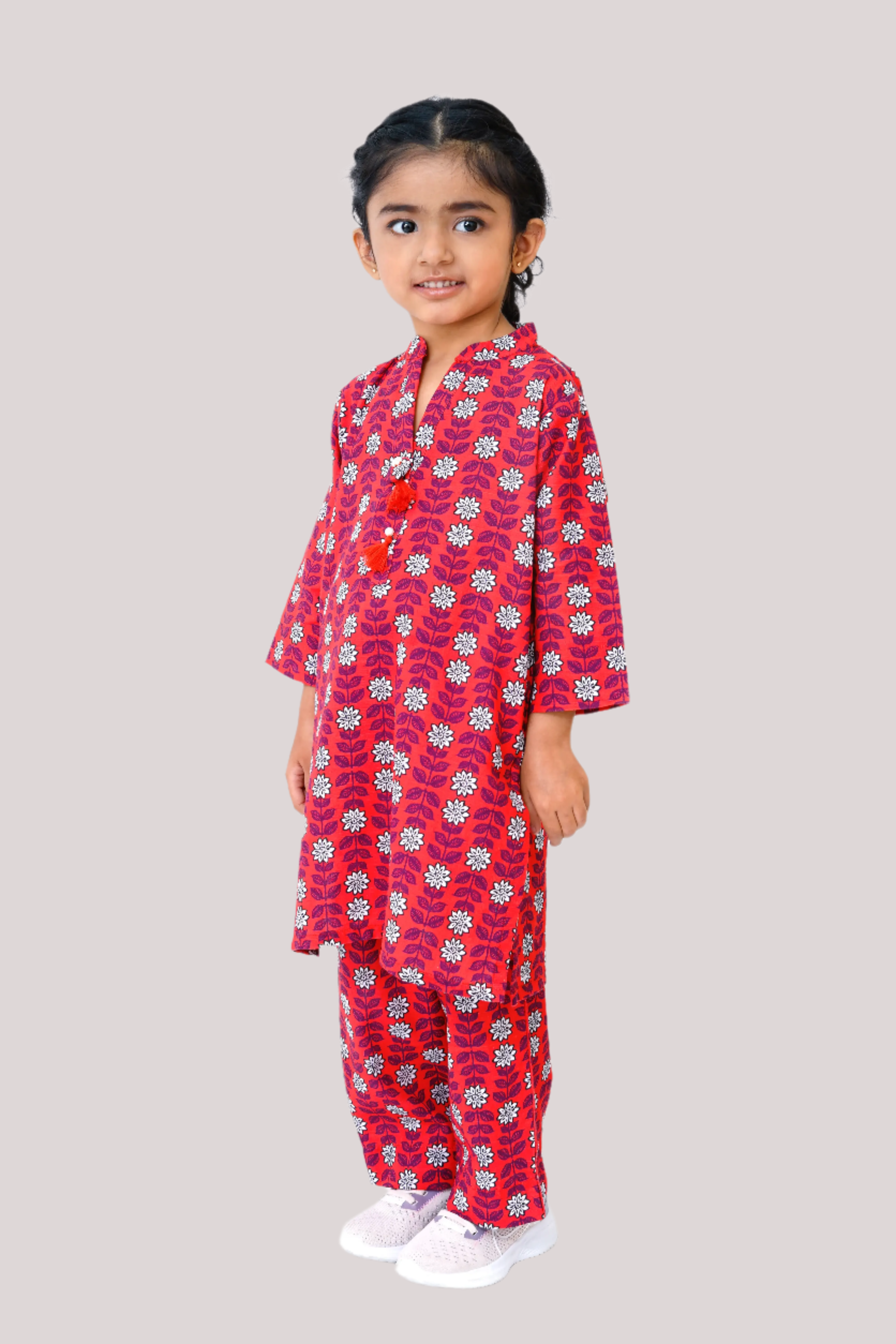 2 PIECE PRINTED KHADDAR SUIT
