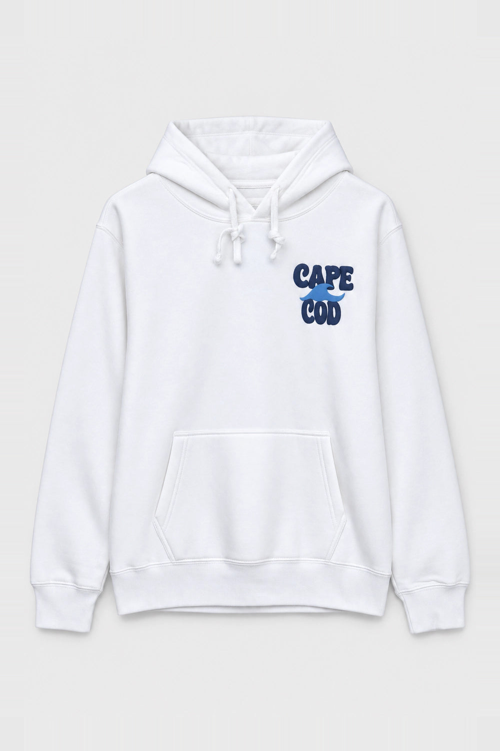 Women Branded Graphic Pullover Hoodie - White
