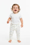 Bell Branded Trouser - White