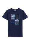 Men Graphic T-Shirt MT24#14 - Navy