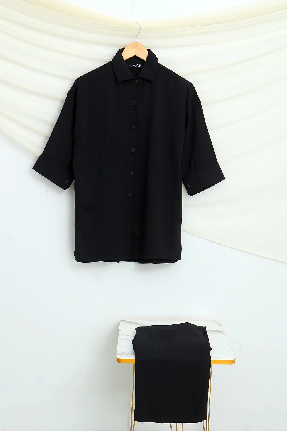 2 PIECE CRINKLE CO-ORD SUIT