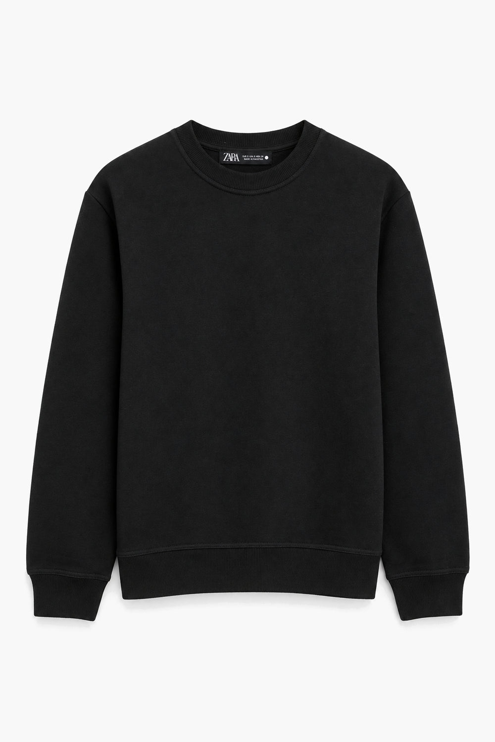 Women Branded Fleece Sweatshirt - Black