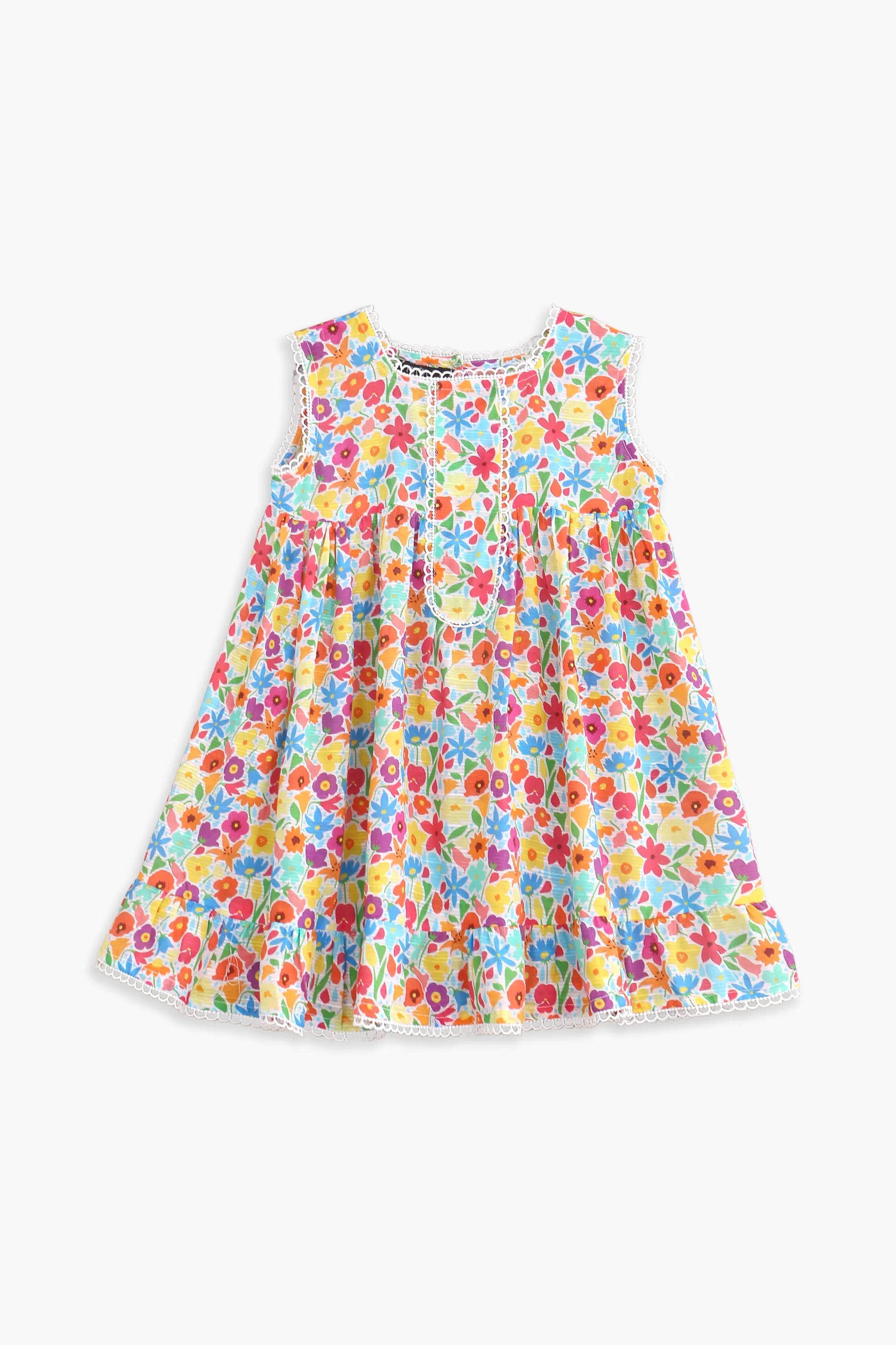 PRINTED LAWN FROCK