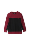 BOY CUT&amp;SAW SWEATSHIRT BSSC-24-02 - Burgundy