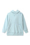 Boys Branded Hoodie Sweatshirt - Sea Green