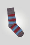 Men Multi Stripes Long Socks