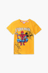 Boys Branded Graphic T-Shirt - Yellow