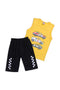 Boys Graphic 2-Piece Suit A-17758 - Yellow