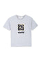 Boys Graphic T-Shirt BT24#42 - Heather Grey