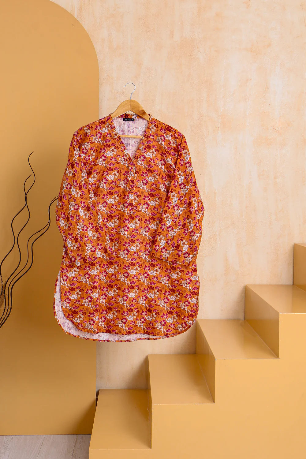 PRINTED KHADDAR SHIRT