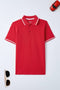 Boys Branded PK Polo - Red