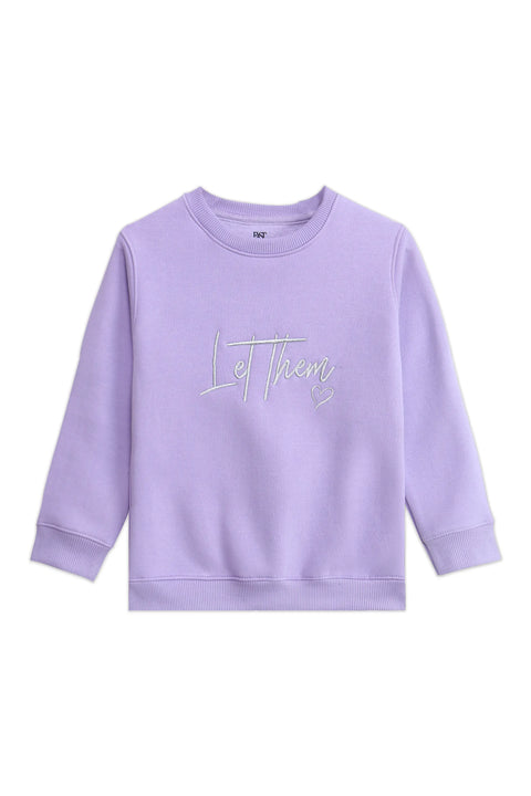 EMBROIDERED SWEATSHIRT
