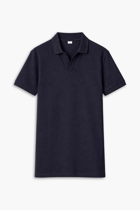 Men Branded Polo - D/Blue