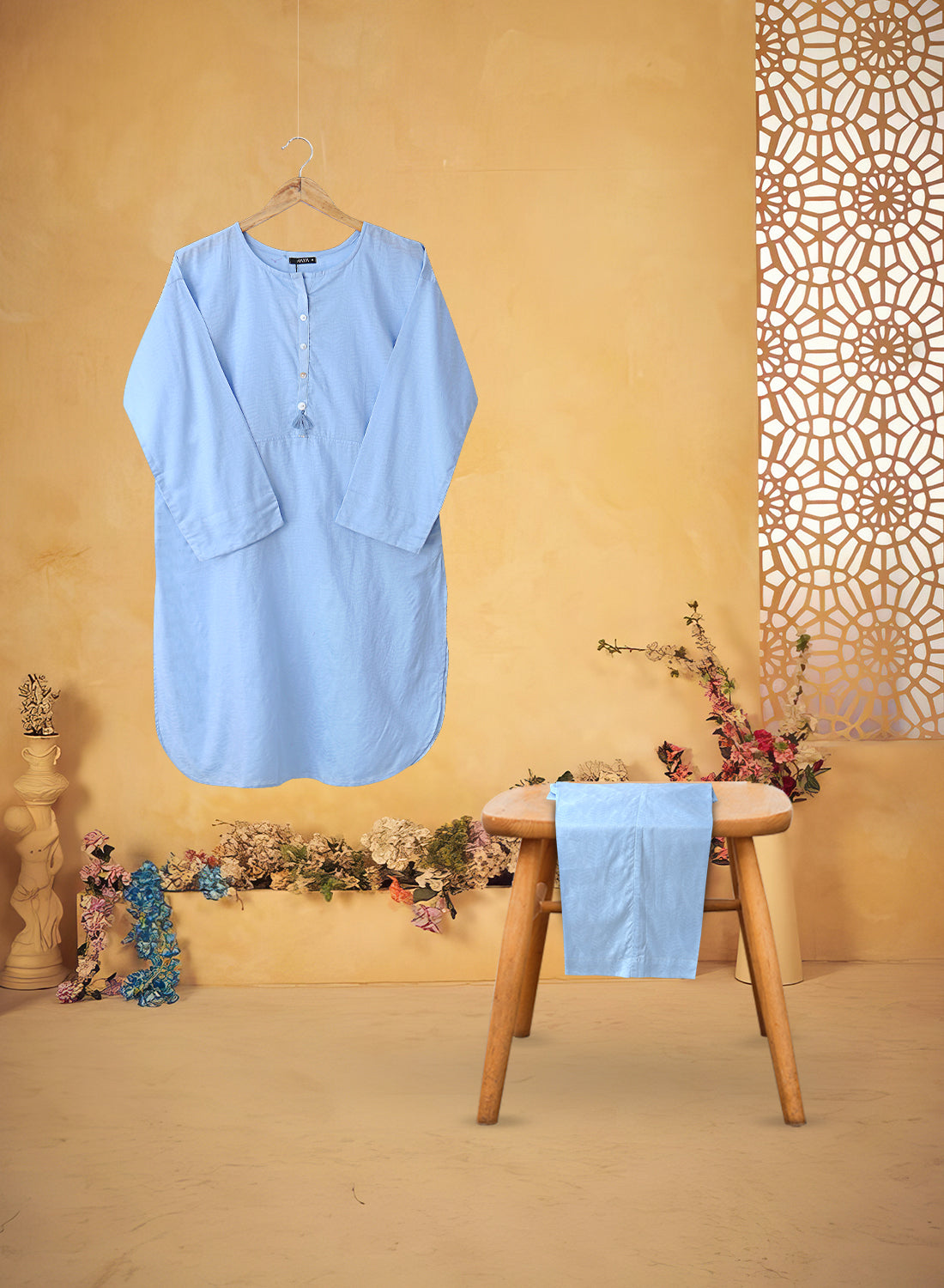 2 PIECE SOLID LAWN SUIT