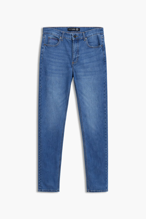 Men Branded Denim Jeans - M/Blue