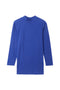 Women Branded Hi-Neck  - Royal Blue