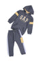 Boys Graphic 2-Piece Hoodie Suit 102 - Grey