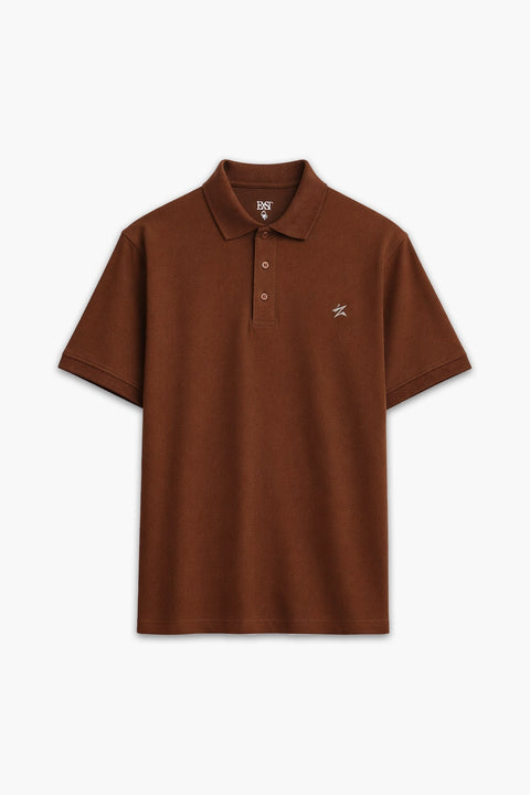 Jacquard Collar Polo