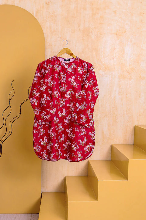 PRINTED KHADDAR SHIRT