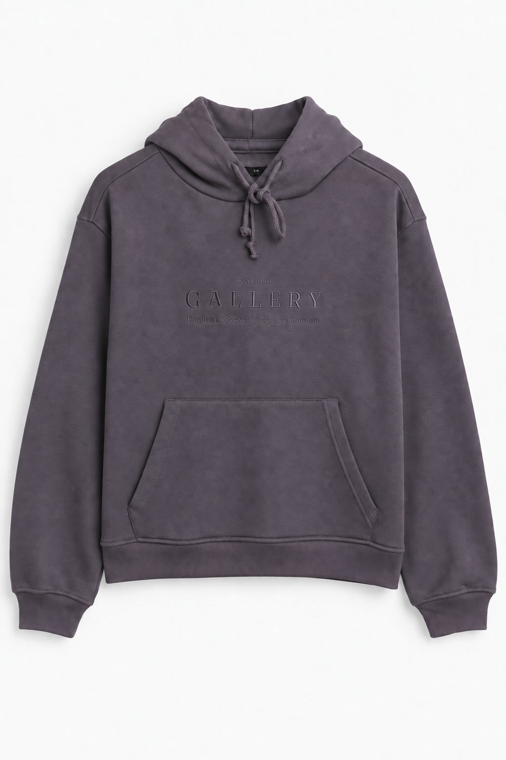 Women Branded Graphic Pullover Hoodie - D/Purple