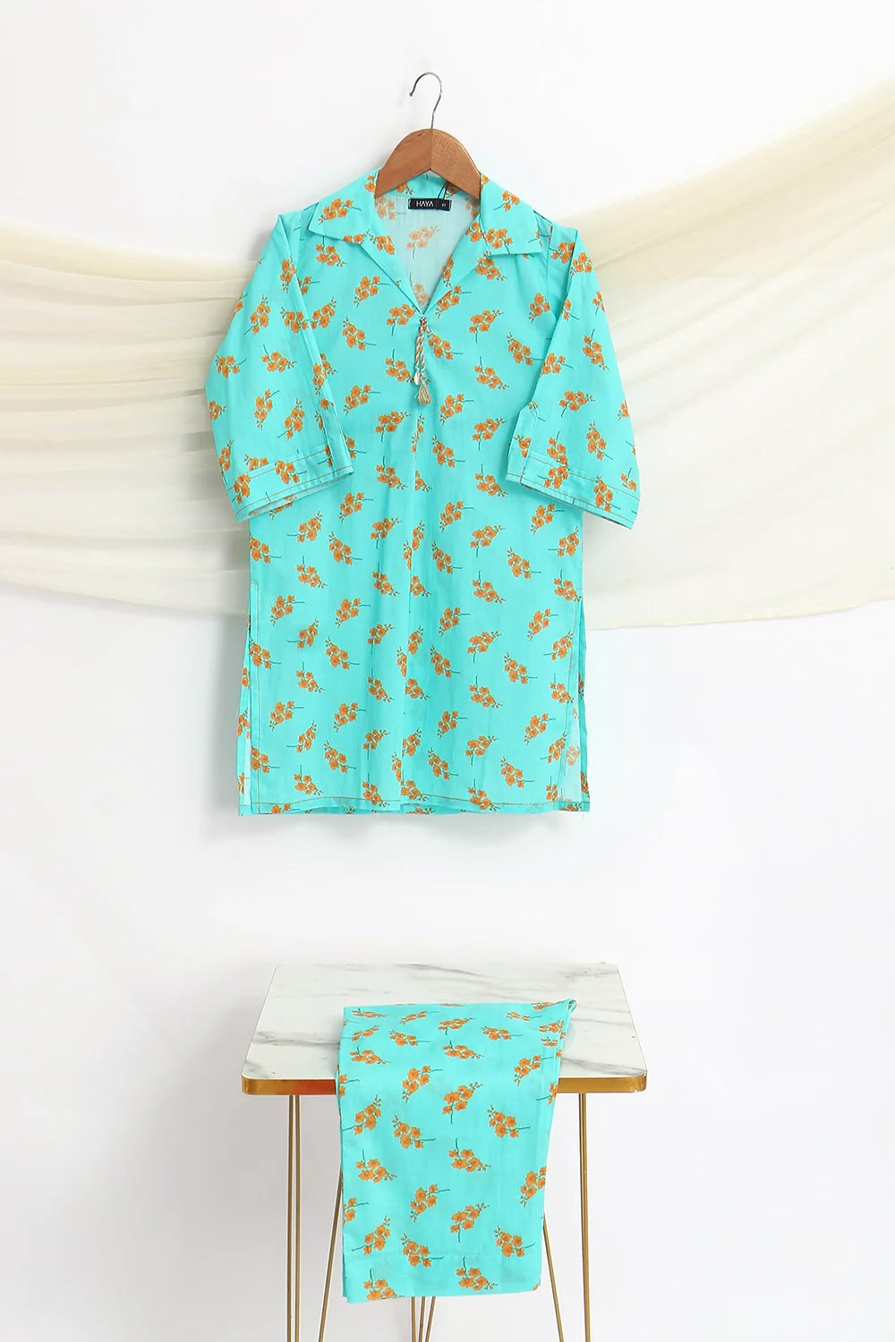 2 PIECE PRINTED LAWN SUIT