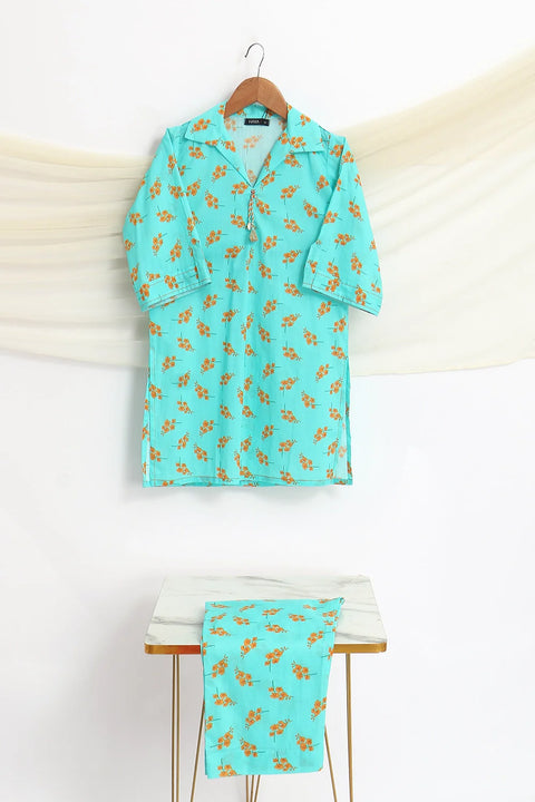 2 PIECE PRINTED LAWN SUIT