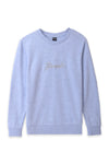 Women Embroidered Sweatshirt (Brand: Bench) - Sky Blue