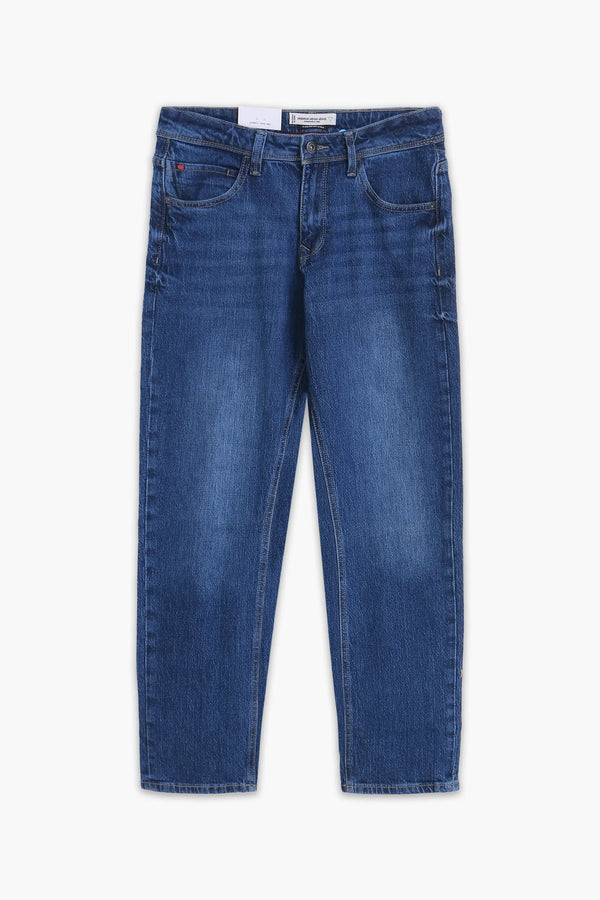 Women's Premium Denim Pant - D/Blue