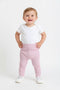 Girls Branded Trouser Pink
