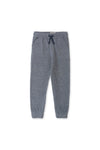 Boys Branded Terry Trouser - Blue